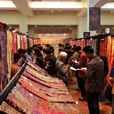 Fasilitas Nyaman di Pameran Batik Tradisional 2025